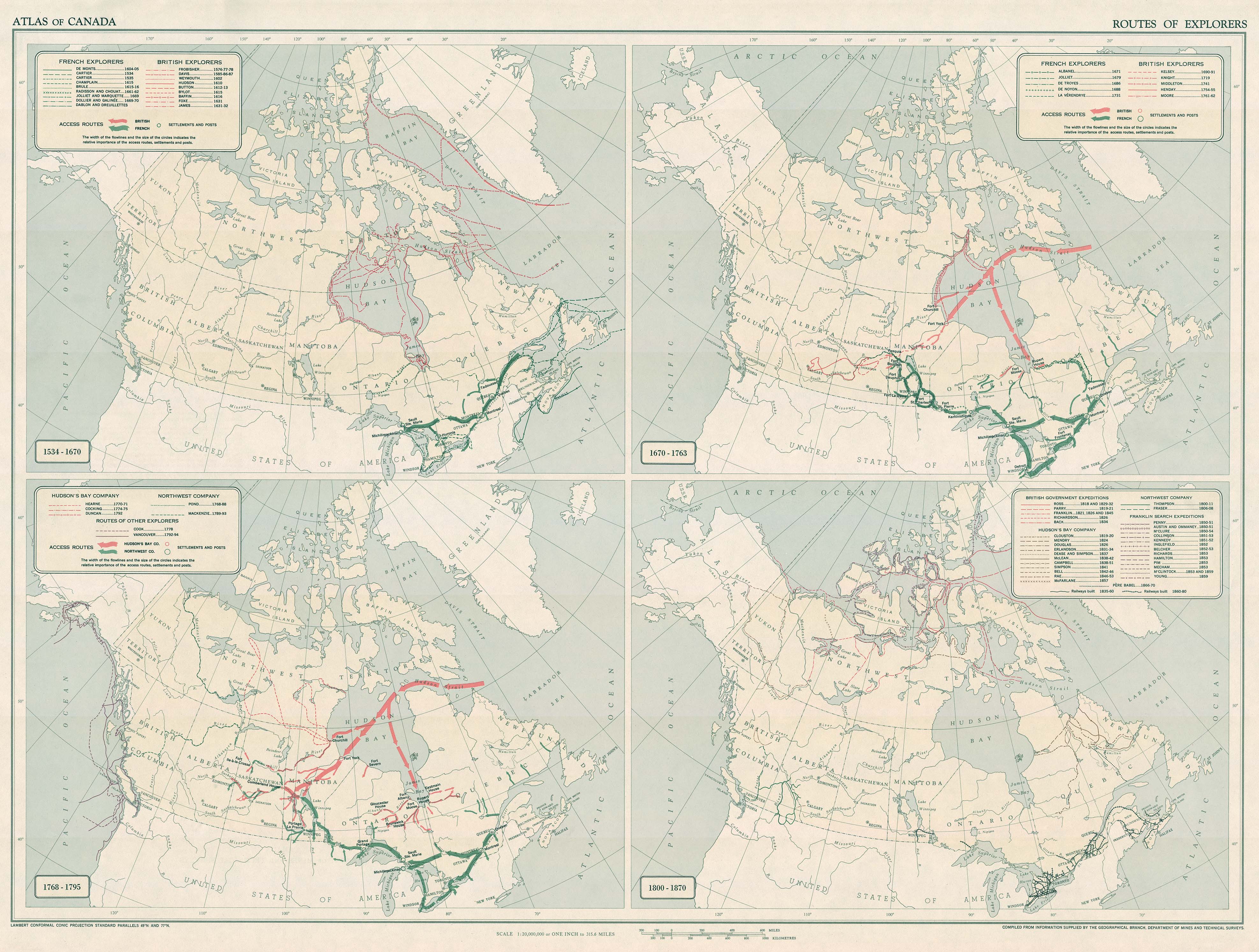 Canada History Maps Explorers Canada History Maps Explorers